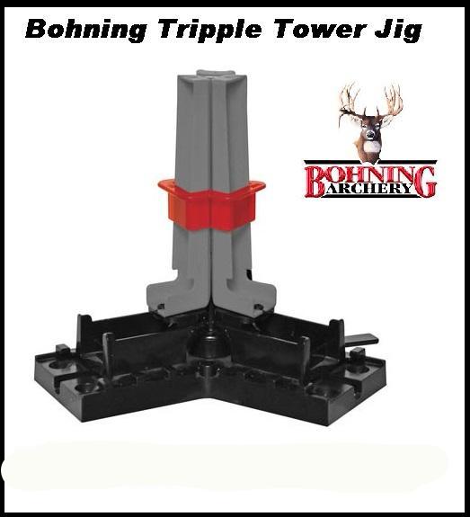 Bohning Triple Tower Fletching Jig