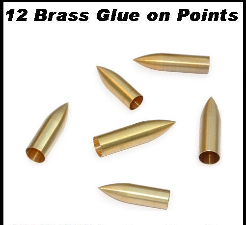 Brass Bullet Nose Taper hole point