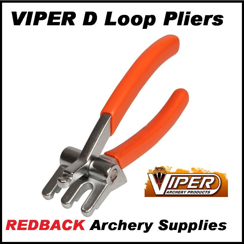 Viper d loop pliers for tight d loops