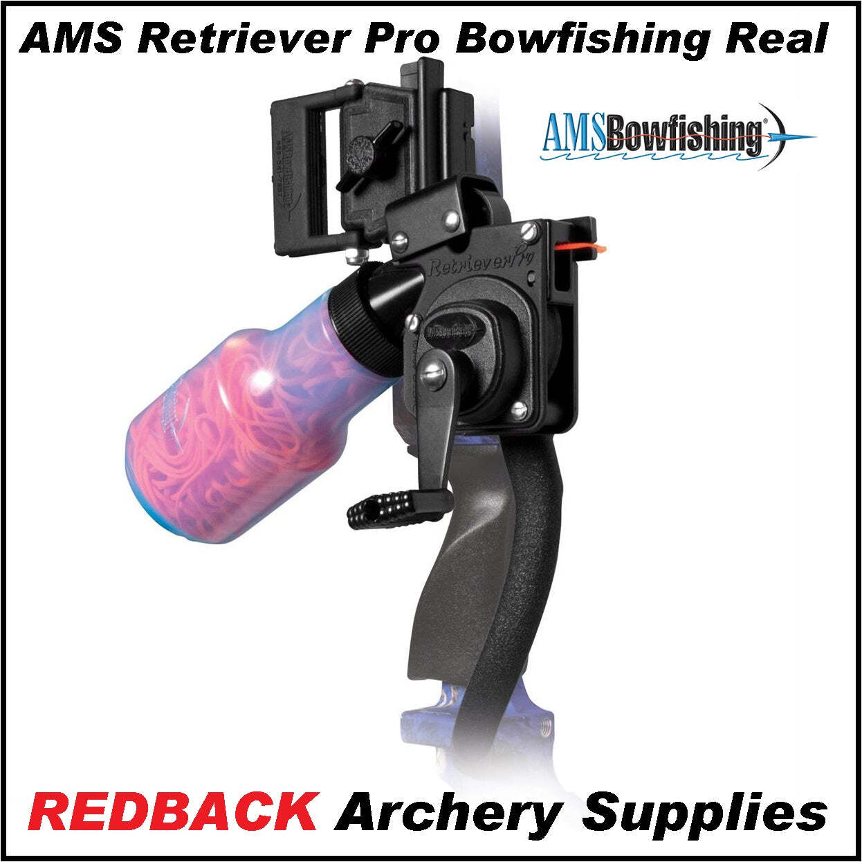 Ams Retriever Pro Bowfishing Reel - Right Hand