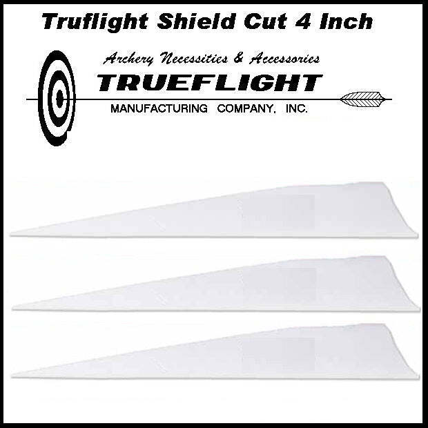 4 Inch Shield Feathers 25pk - Trueflight