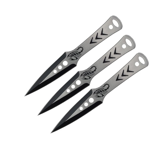 Aeroblade set of 3 throwing knives D108