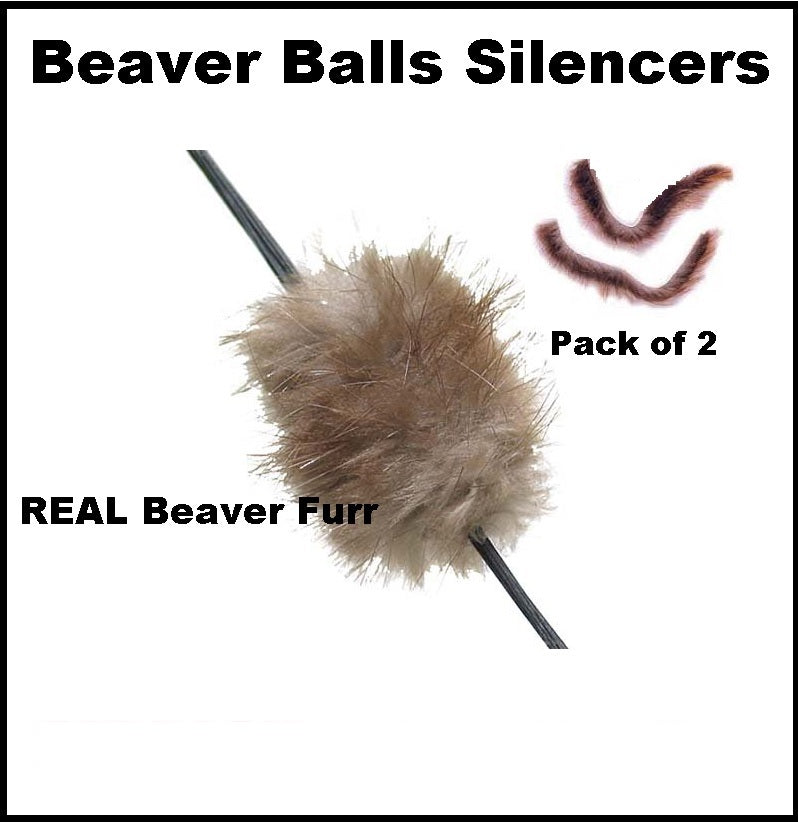 Beaver fur string silencers