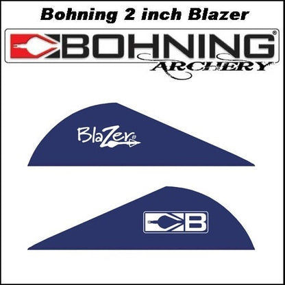 Bohning 2 inch Blazer Vanes 36 Pack