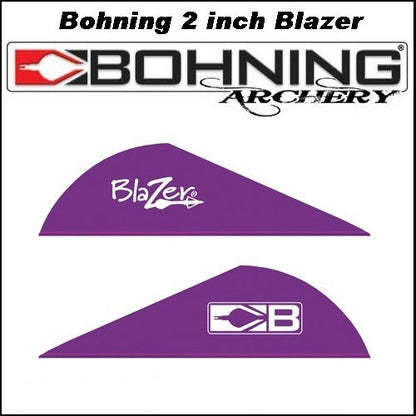 Bohning 2 inch Blazer Vanes 36 Pack