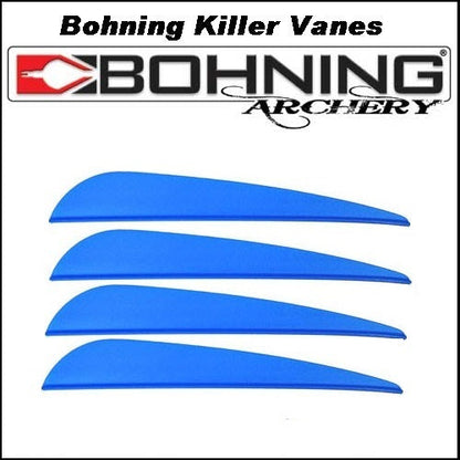 Bohning Killer 4 inch Vanes 100pk