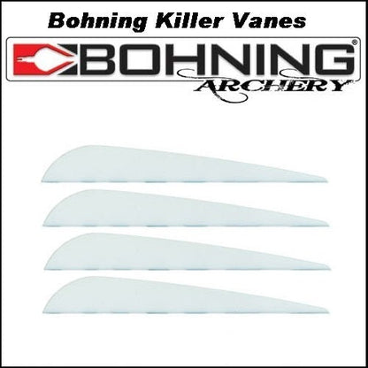 Bohning Killer 4 inch Vanes 100pk