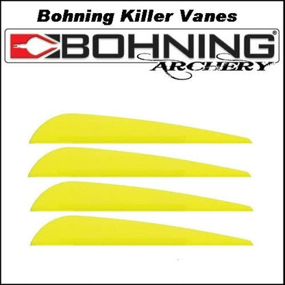 Bohning Killer 4 inch Vanes 100pk