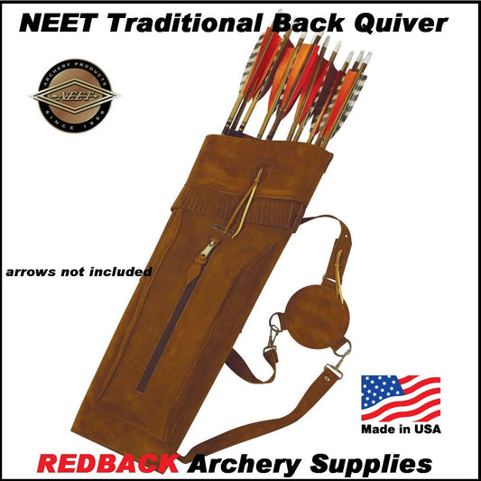 NEET Traditional back quiver leather