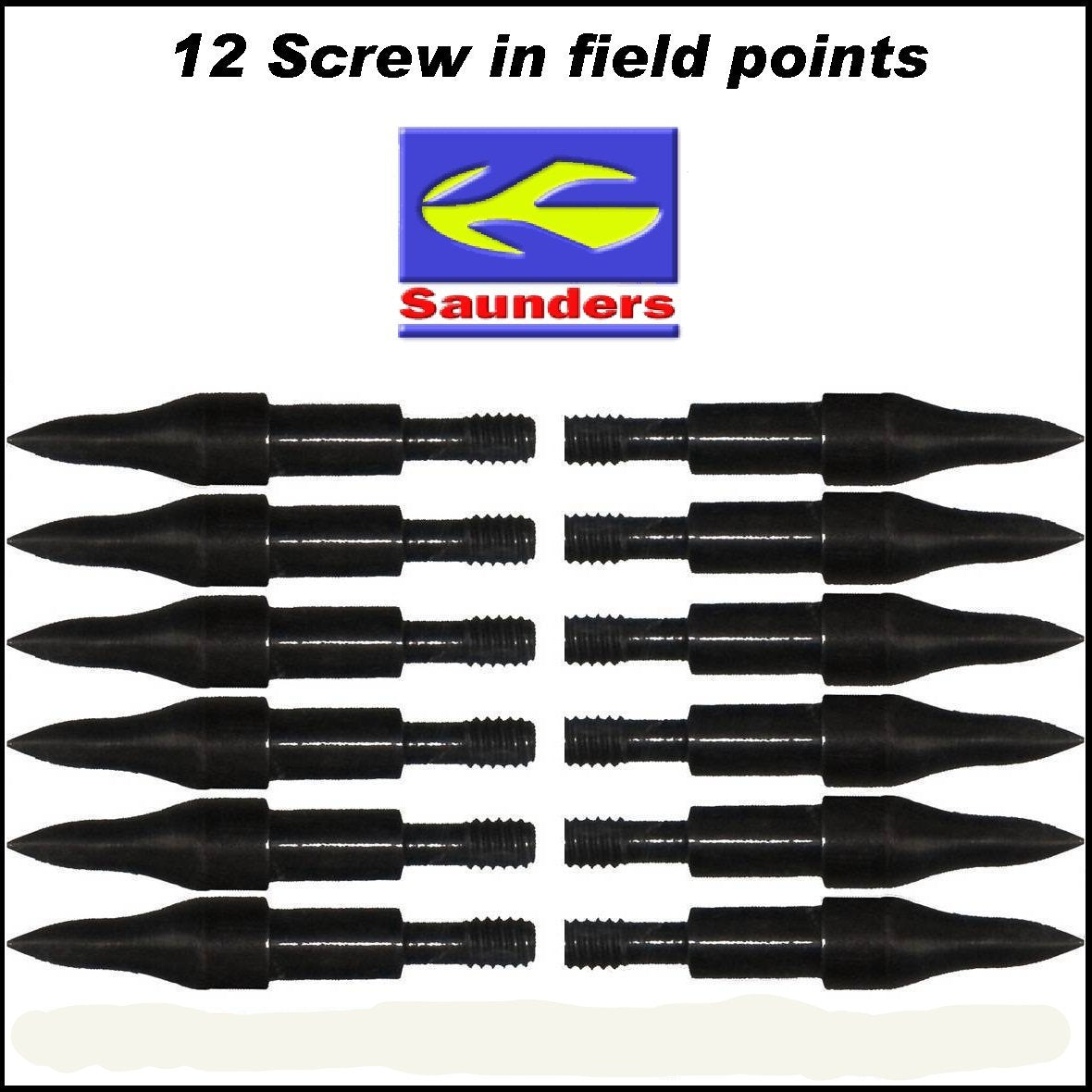 Saunders target arrow points