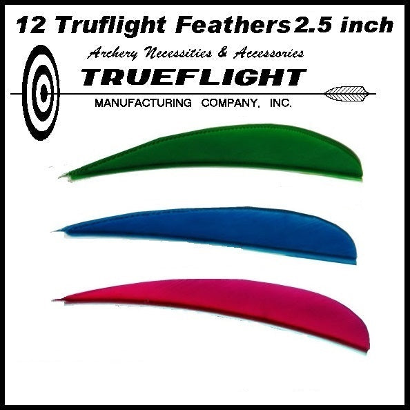 truflight arrow feathers parabolic 2.5 inch right wing
